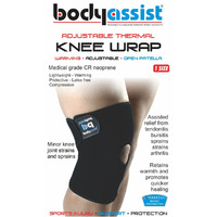 BodyAssist Adjustable Thermal Knee Wrap