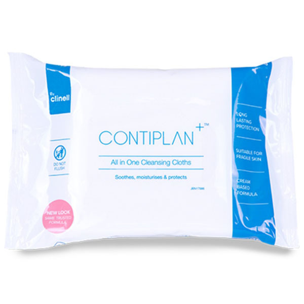 Contiplan All In One Cleansing Cloths (8PK) Clinell