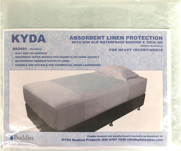 Bedpad with tuck-ins (90x100cm) - KYDA