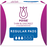 Poise® Thin & Discreet Regular Pads (16PK)