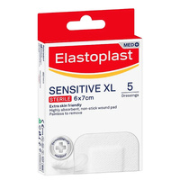 Elastoplast Sensitive Xl Dressing (6x7cm l 5PK)