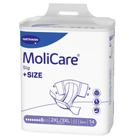 Molicare Slip Plus Size 8 Drop (14PK l 2XL/3XL)