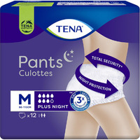 Tena Pants Plus Night (12PK | Medium)