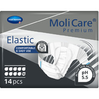 MoliCare Premium Elastic 10Drop (14PK) M, L or XL