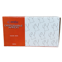 Mediflex Disposable Apron (White l 100PK)