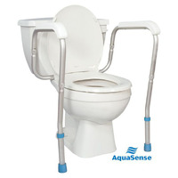 AquaSense Toilet Safety Rails (113kg)