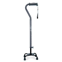 Airgo Comfort Plus Offset Cane with Large Quad Base (136kg) 3 Colours