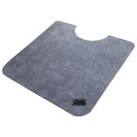 Conni Toilet Floor Mat (55x60cm l Grey)