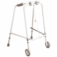 Coopers Walking Frame with Wheels & Tips (125kg)