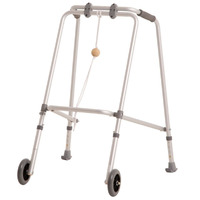 Coopers Walking Frame with Wheels & Skis (125kg)