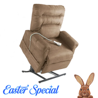 EX-HIRE - Pride C6 Dual Motor Lift Chair (136kg)