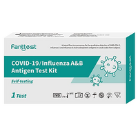 3-in-1 Test - Influenza A/B & COVID-19 Rapid Antigen (NASAL Swab) 5 Pack