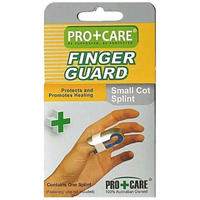 PRO+CARE Finger Guard Cot Splint - 2 Sizes