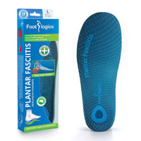 Foot Logics Plantar Fasciitis Orthotic Insoles (5 Sizes)