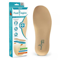 Foot Logics Sensi Soft Orthotic Insoles (5 Sizes)