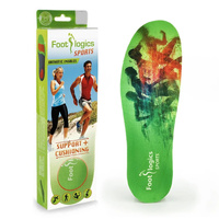 Foot Logics Sports Orthotic Insoles (5 Sizes)