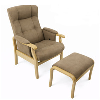 Oscar Howard Easy Chair with Footrest (120kg) 