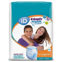 iD Comfy Junior Pants 11-15 years (35-55kg l 14PK)