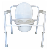 3 in 1 Foldable Commode with Pail (115kg)