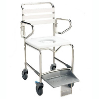 Mobile Commode/Shower Chair (160kg)