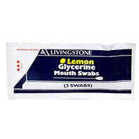 Lemon Glycerin Mouth Swabs (3 Swabs)