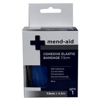 Mend-Aid Cohesive Elastic Bandage (7.5cmx4.5m)