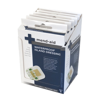 Mend-Aid Waterproof Island Dressing (8cmx10cm l 5PK)