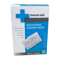 Povidone Iodine Pads (30PK)