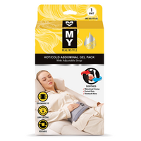 MY Hot/Cold Abdominal Gel Wrap with Strap