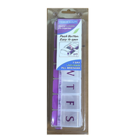 Weekly Lockable Pill Organizer