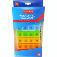 Weekly Pill Organiser (4 Sections Per Day x 7 Days)
