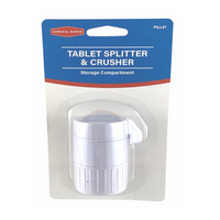 Tablet Splitter & Crusher with Storage Compartment