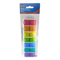 Easy Fill Weekly Pill Box