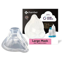 E-chamber Asthma Spacer Silicone Mask - Large