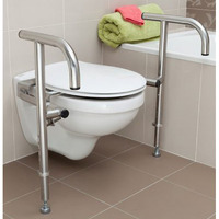 Throne Bariatric Toilet Support Rail (180kg)