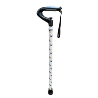 Surgical Basic - Push Button Walking Stick (66-106cm)