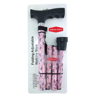 Surgical Basic Folding Adjustable Walking Sticks (73-85cm)