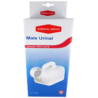 Male Urinal with Cap
