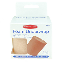 Surgical Basic Foam Underwrap (6.5cm x 27m)