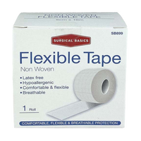 Surgical Basics Flexible Tape NonWoven (2 Sizes)