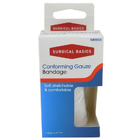 Surgical Basics Conforming Gauze Bandage 7.5cm x 4.1m