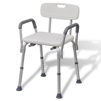 Shower Chair with Detachable Back (100kg)