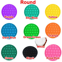 Sensory Bubble Mat Round (Random Colour)