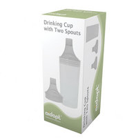 Drinking Cup with 2 spouts