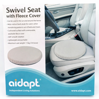 Aidapt Swivel Seat Cushion with Fleece Cover