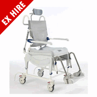 EX-HIRE - Aquatec Ocean Dual VIP Ergo Tilt + Recline Commode