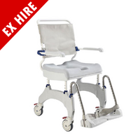EX-HIRE - Aquatec Ocean Ergo Transit Commode (150kg)